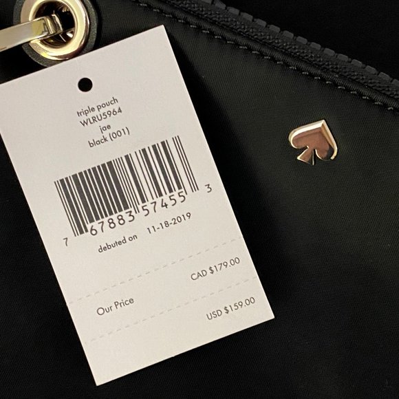 Kate Spade Triple Pouch Bags - NEW! - Picture 3 of 8